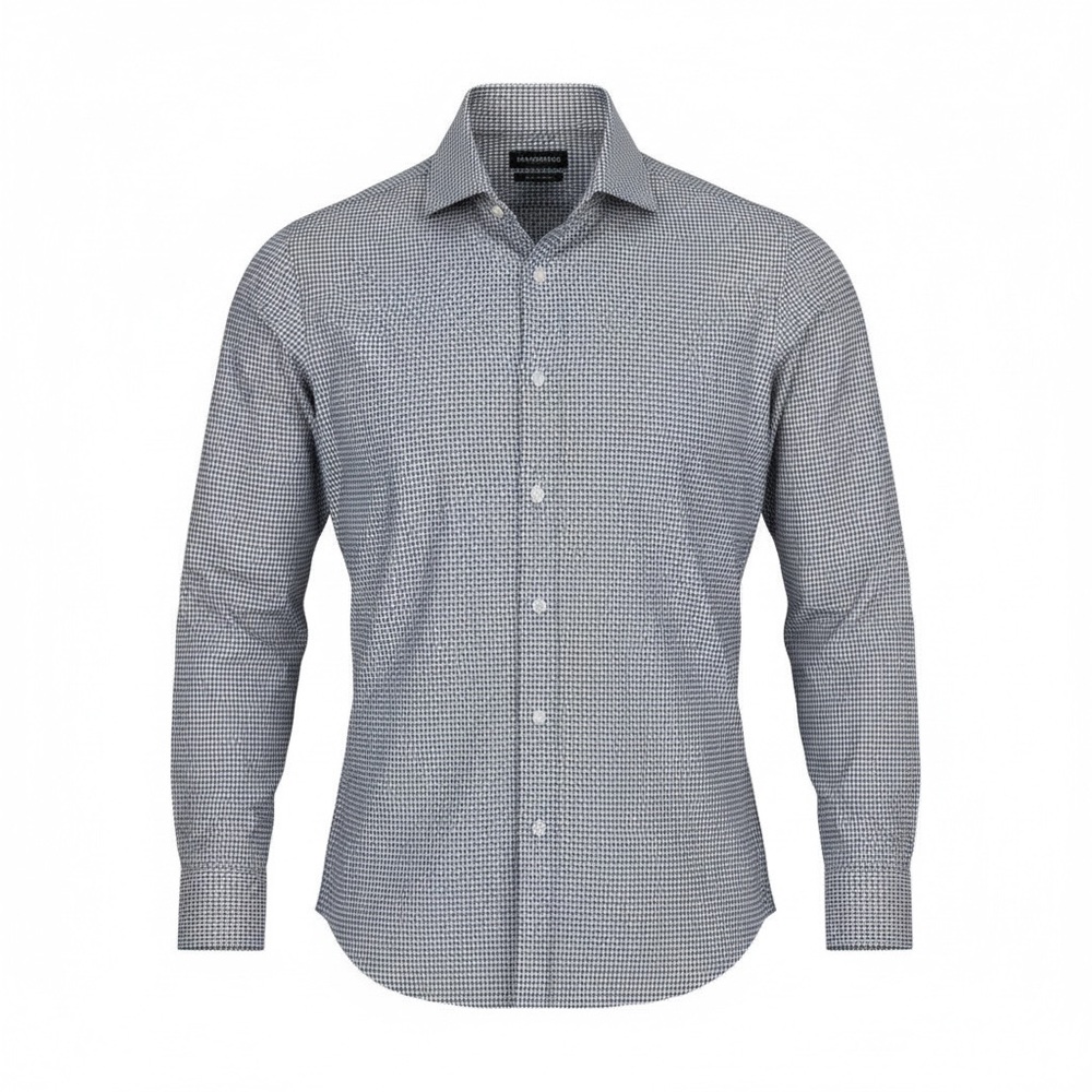 👔 Karl Lagerfeld Paris Slim Fit Stretch Button-Down Shirt | Men’s L (16 / 32–33)